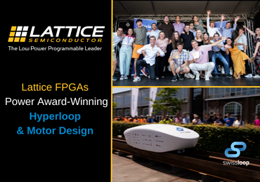 Lattice FPGAs Power Award-Winning Hyperloop & Motor Design