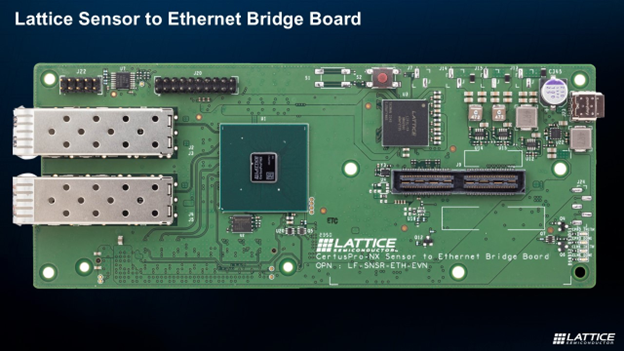 Lattice Sensor to Ethernet Bridge - Board
