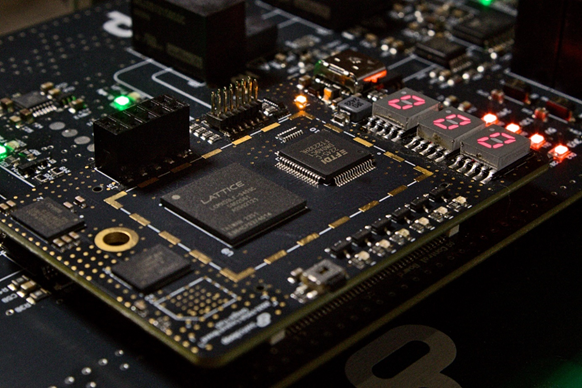 FPGA Control Board featuring the Lattice MachXO3 9400 C
