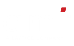 AMI Logo, White-Red