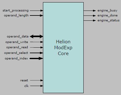 Modular Exponentiation Core