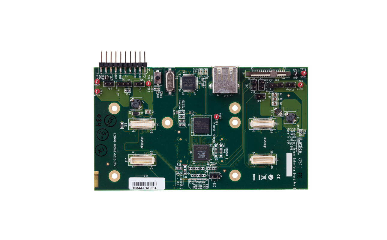MachXO2 Dual Sensor Interface Board