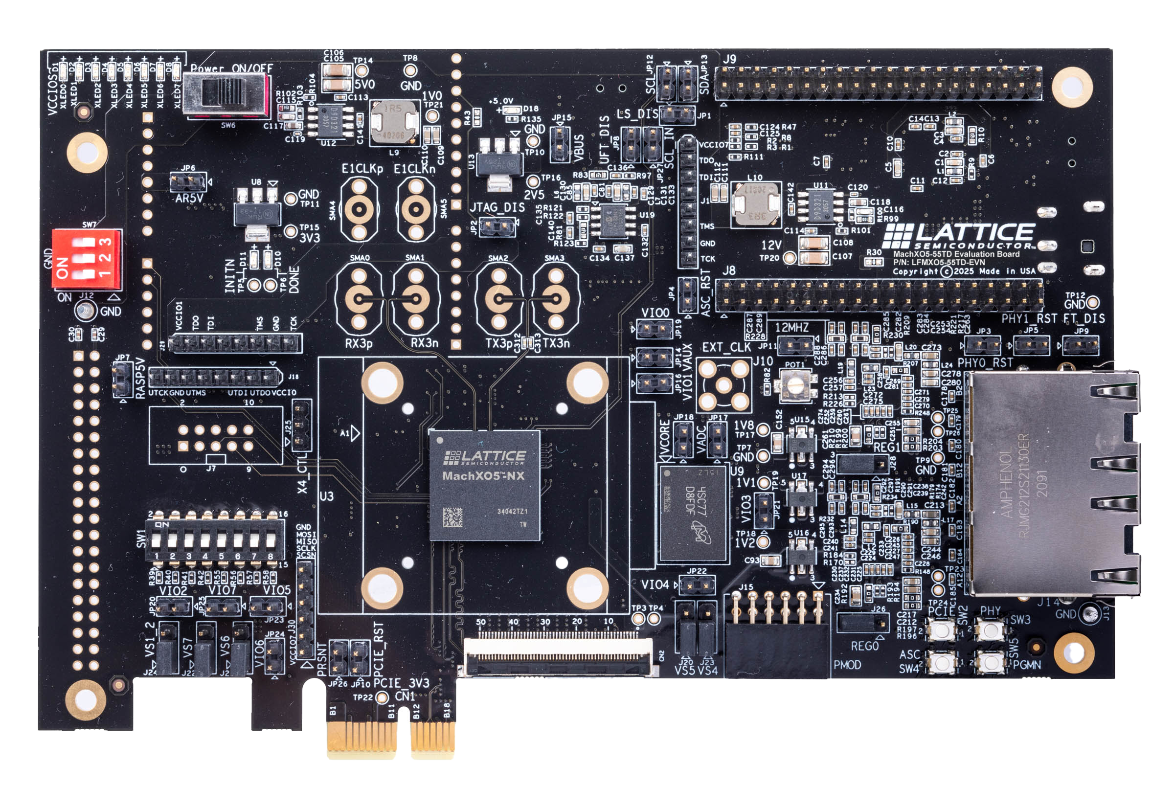 MachXO5-55TD Evaluation Board - Graphics