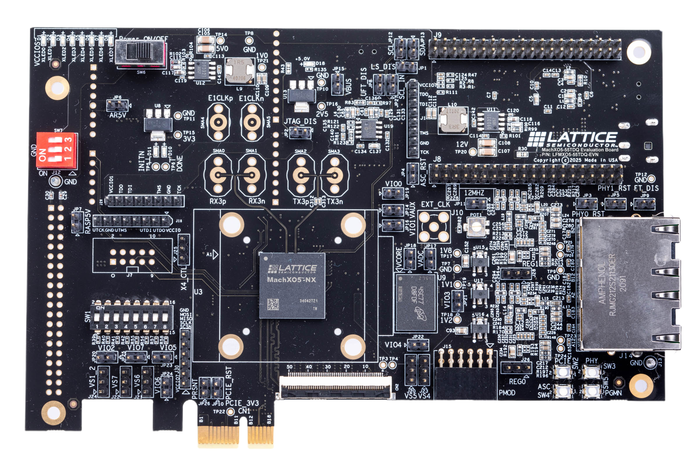  MachXO5-NX 55TDQ Evaluation Board