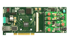 LatticeXP Advanced Evaluation Board Top View