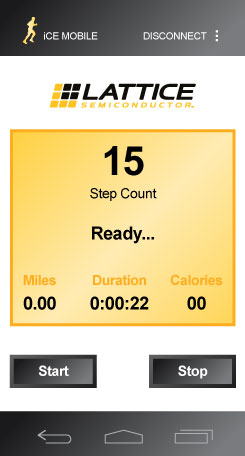 Pedometer Reference Design
