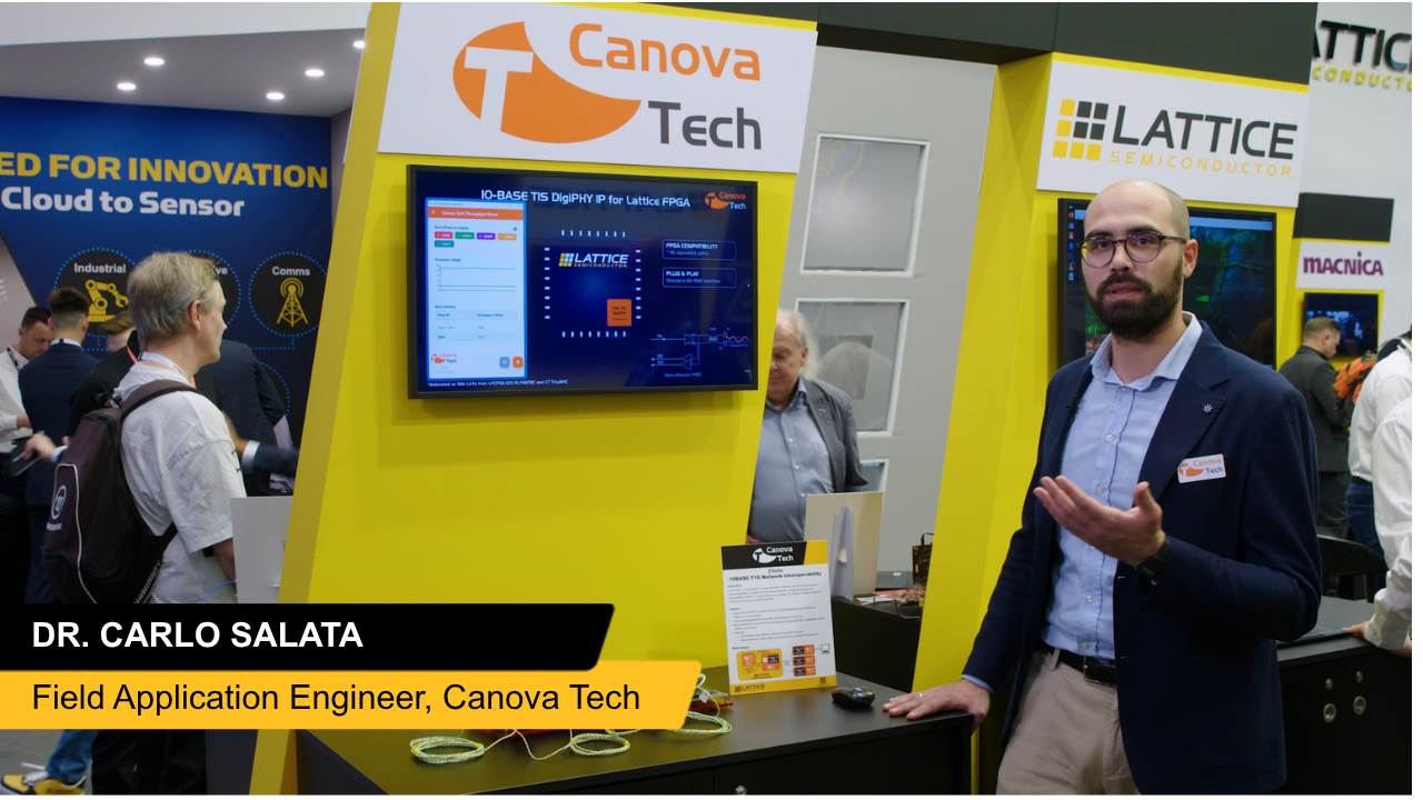 10BASE‑T1S Network Interoperability Demo on Lattice CertusPro™‑NX