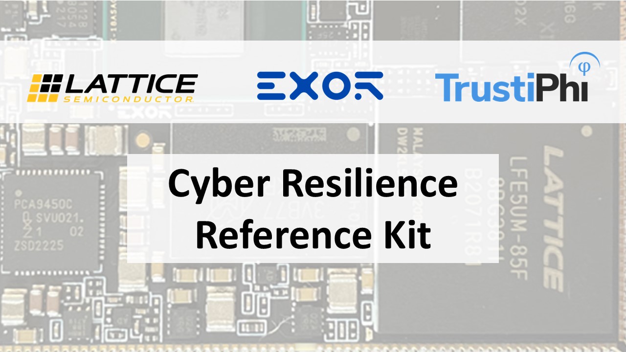Lattice Cyber Resilience Reference Kit Demo -Video Thumbnail