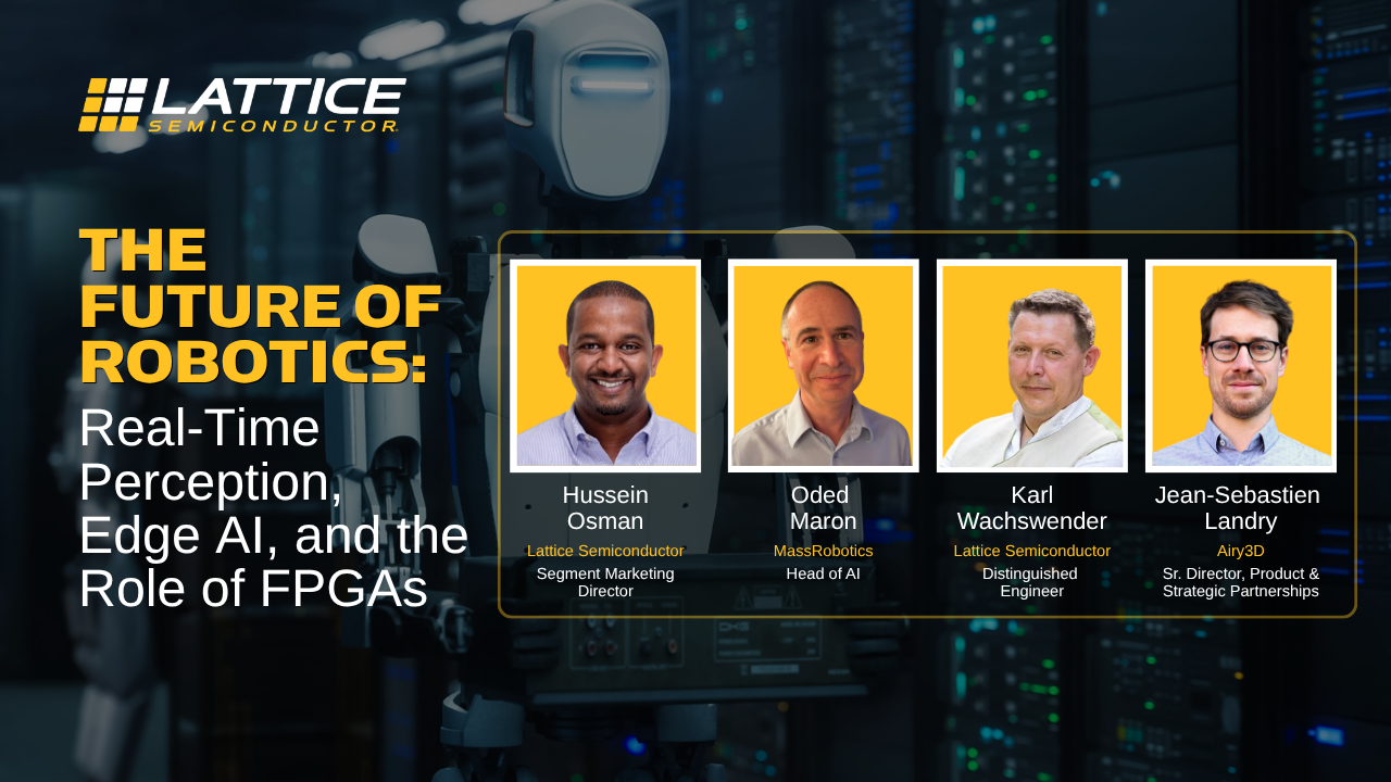 The Future of Robotics: Real-time Perception, Edge AI, and the Role of FPGAs