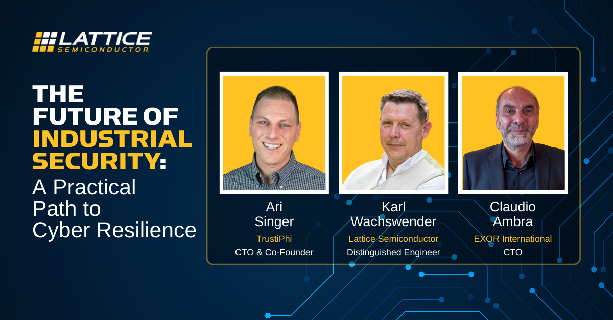 The Future of Industrial Security: A Practical Path to Cyber Resilience