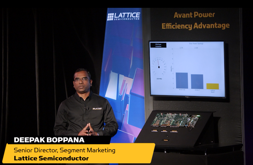 Lattice Avant™ FPGA Platform: Power Efficiency Demo 