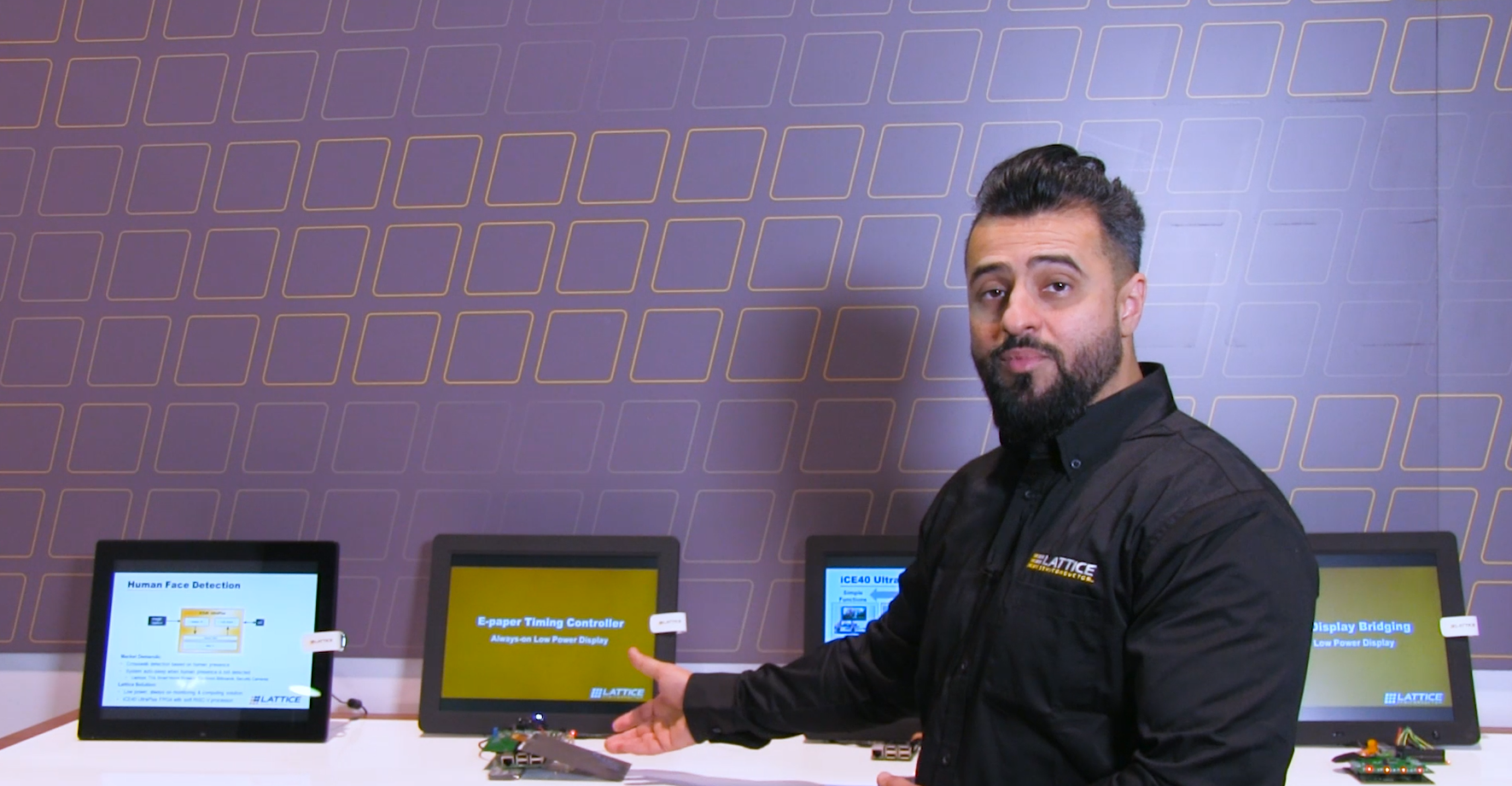 CES Abdullah Display bassed applications using iCE40