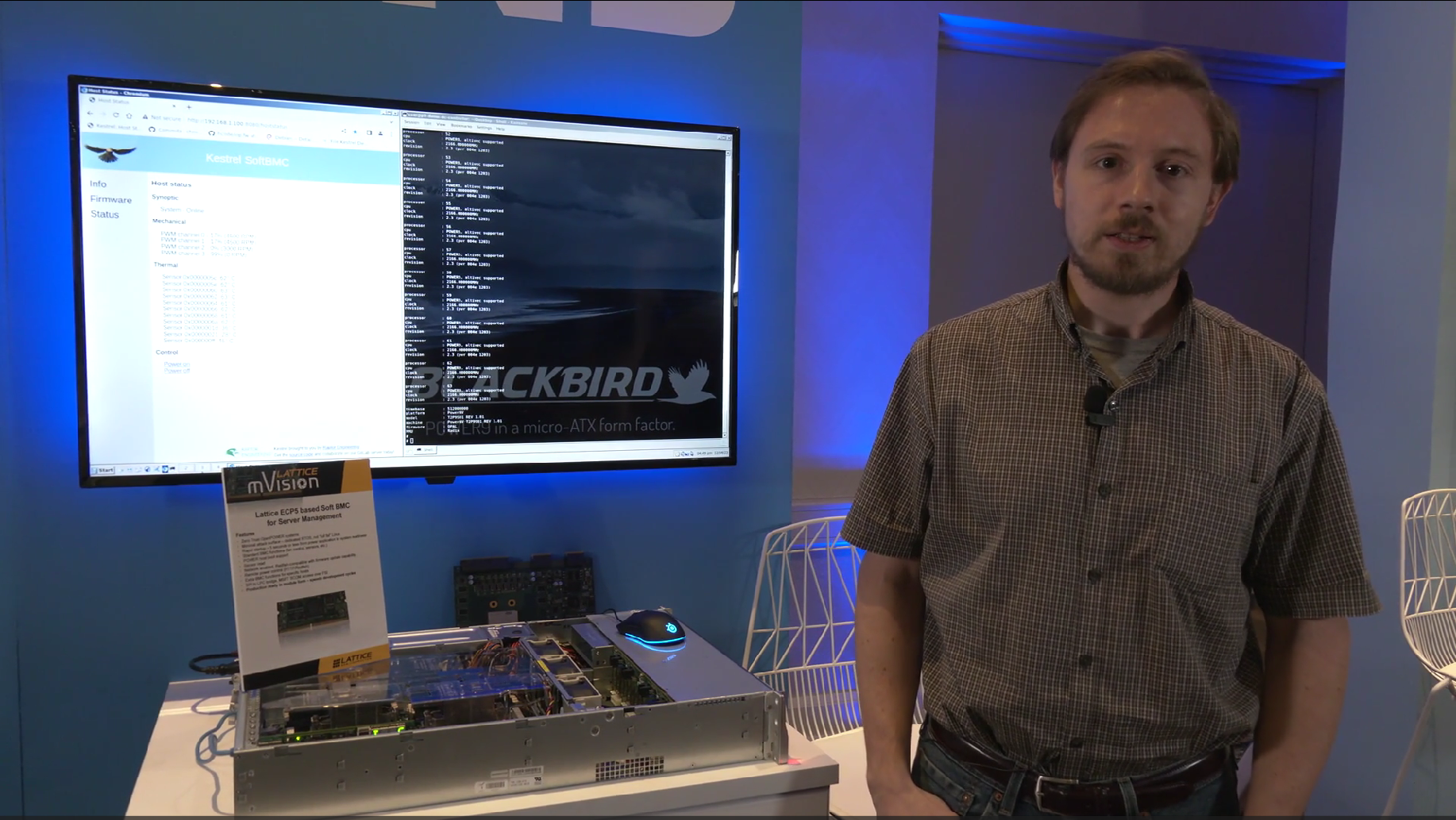 Lattice ECP5 based Soft BMC for Server Management