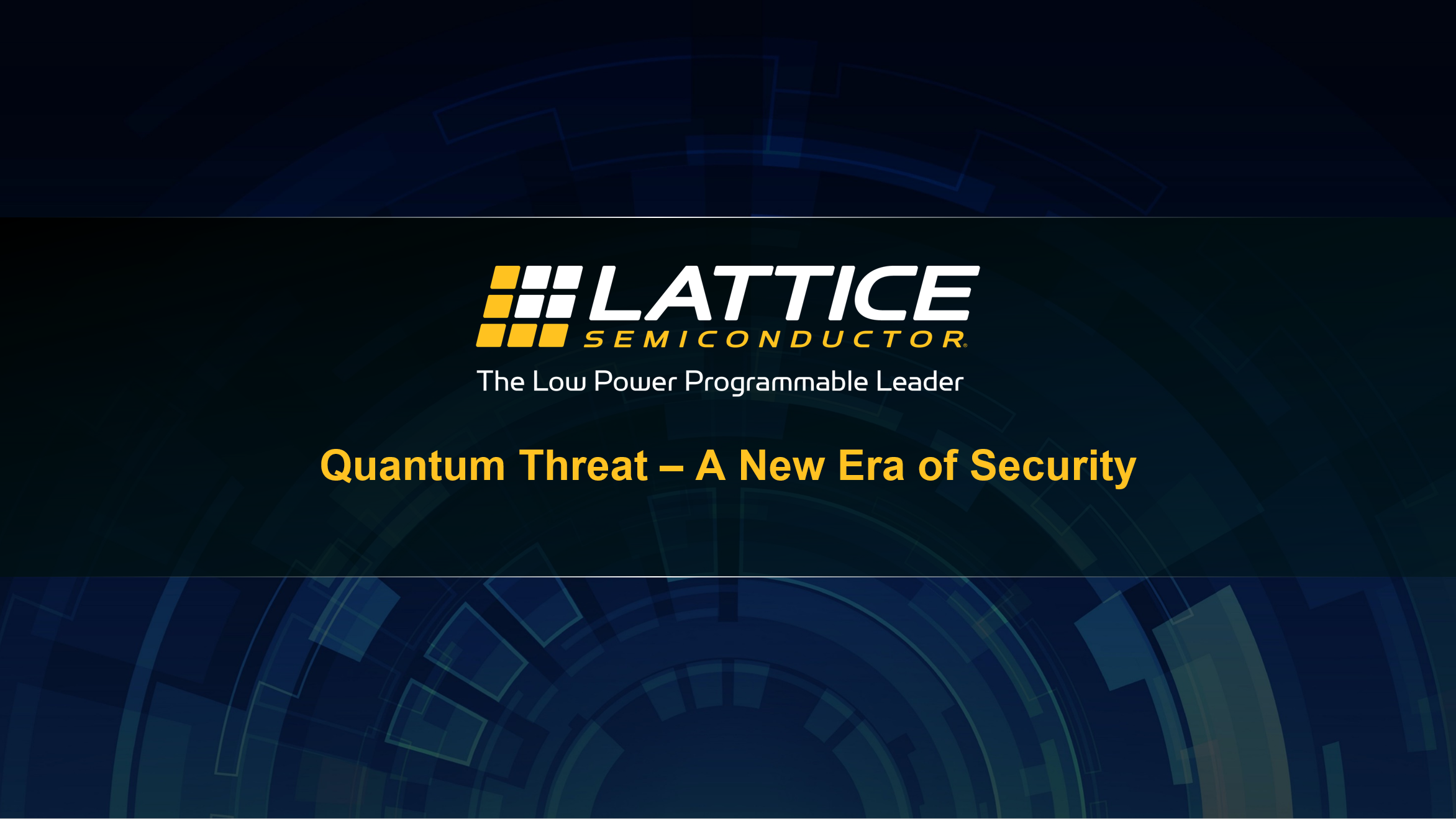 Quantum threat – A New Era of Security