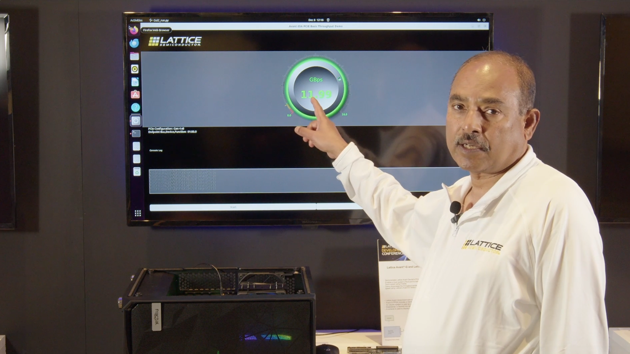 Lattice Avant™-G and Lattice Avant™-X PCIe Gen4x8