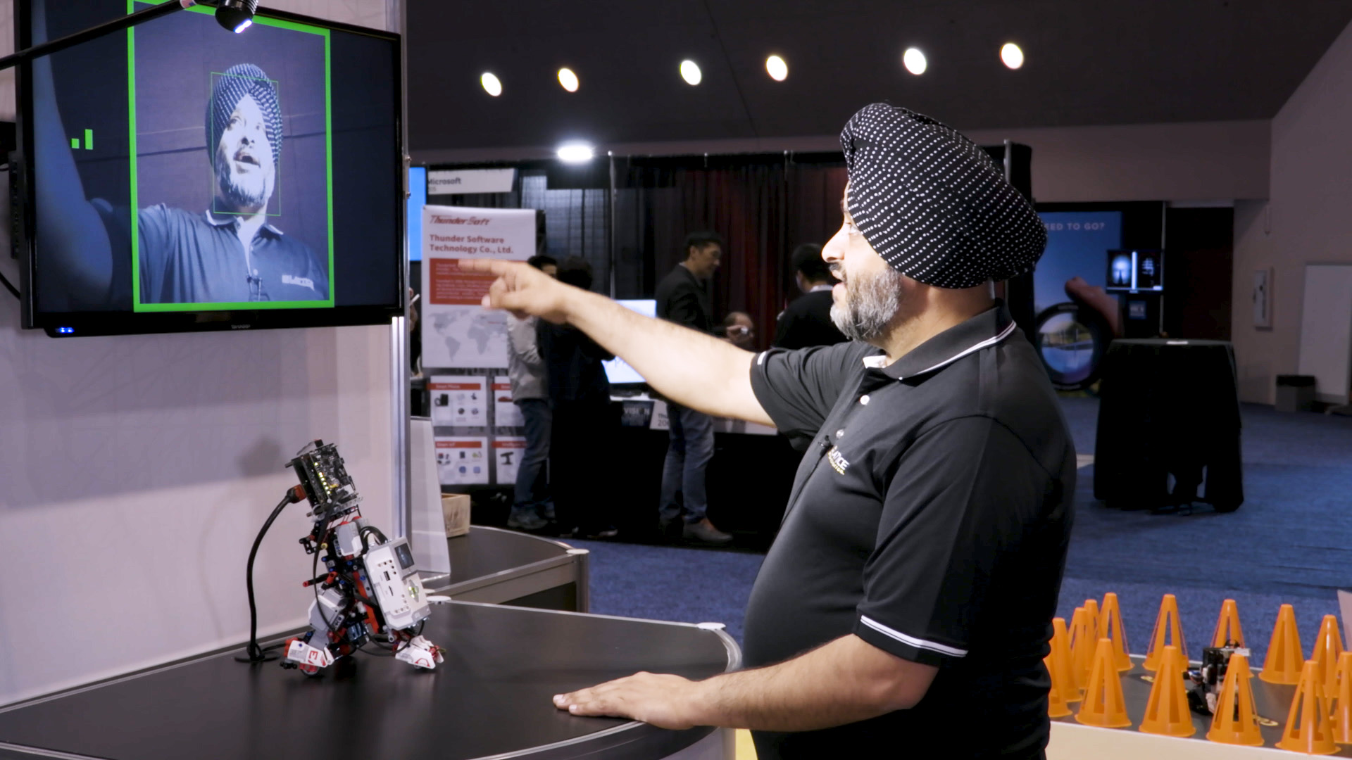 Face Tracking Using ECP5 and CNNs