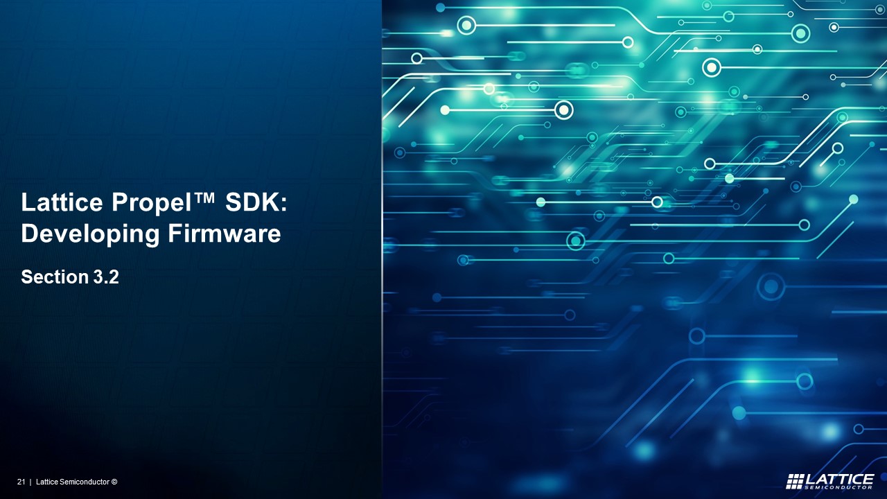 3.2	Developing Firmware