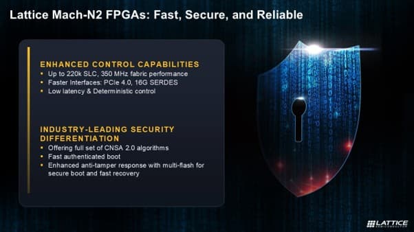 Lattice Mach-N2 FPGAs: Fast, Secure, and Reliable